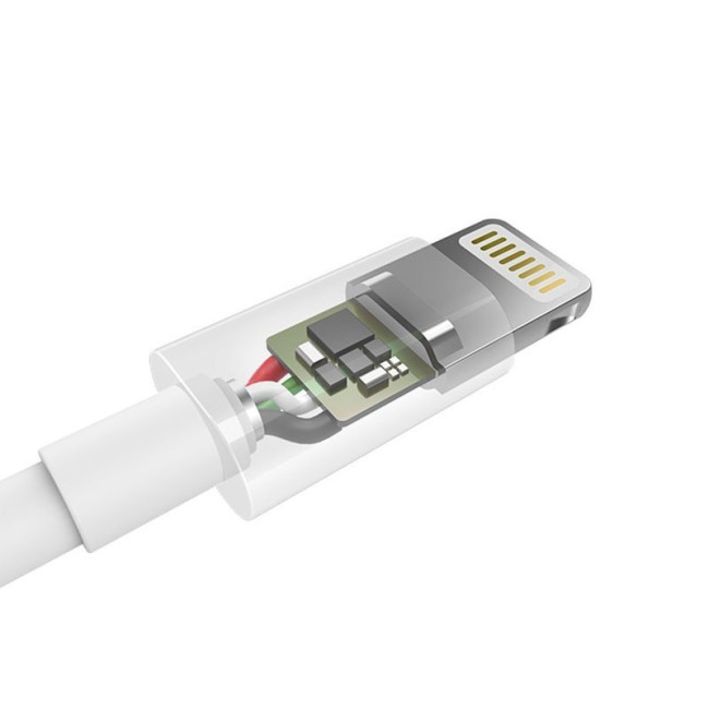 Кабель USB 2.0 А-тато/Lightning , MFI, 1.8 м, преміум, 2.1 А