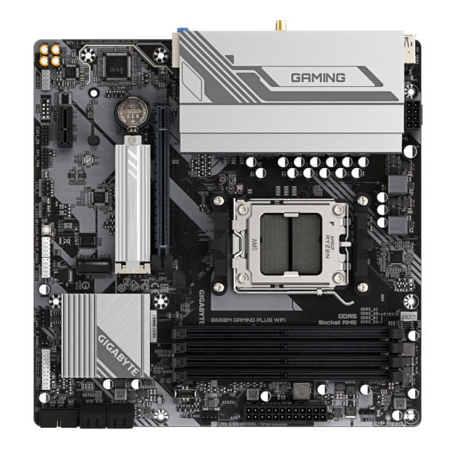 Материнська плата AMD B650 SAM5 MATX B650M GAMING PLUS WF GIGABYTE