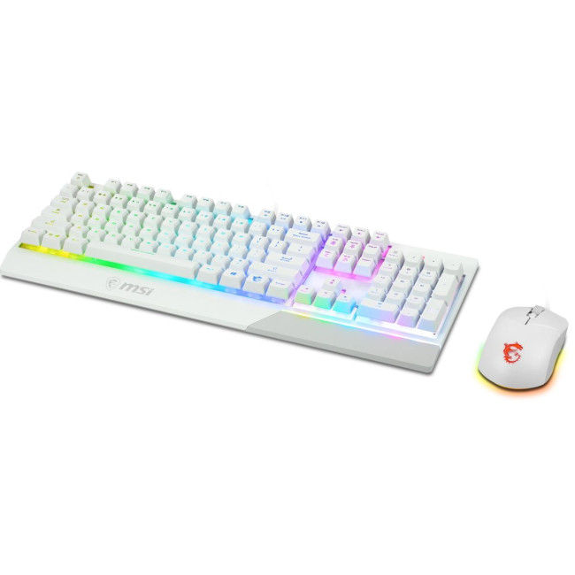 Клавіатура + миша VIGOR GK30 COMBO WHITE UA MSI