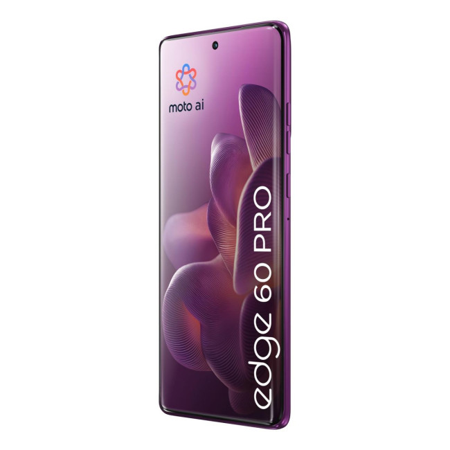 Мобільний телефон MOTO EDGE 60 PRO 8/256 SparklingGrape PB7X0089RS MOTOROLA