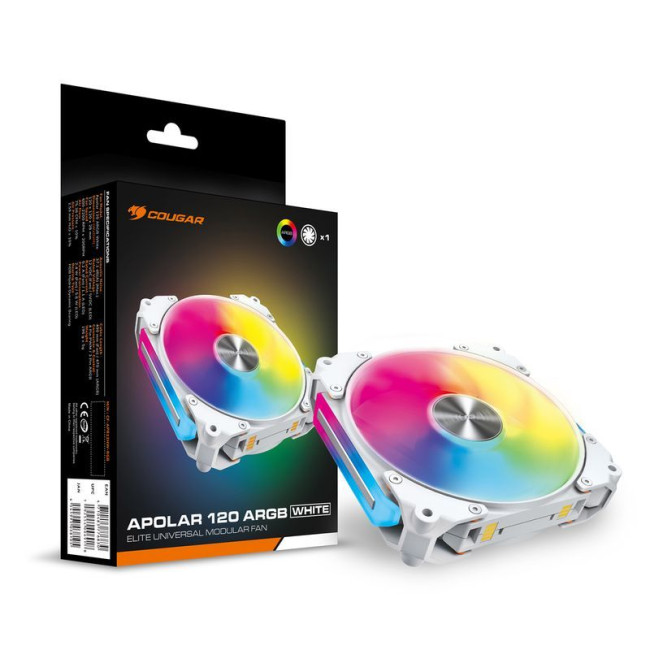 Вентилятор 120мм ARGB, Hydro Dynamic Bearing, 4 Pin PWM / 3 Pin ARGB