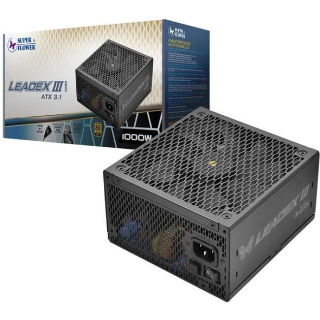 Блок живлення ATX3.1 1300W LEADEX III GOLD (SF-1300F14GE) SUPER FLOWER