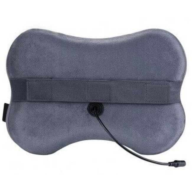 Масажна подушка NAIPO Back and Neck (Ultra-soft Plush Fabric) для спини та шиї з підігрівом та додатковою функцією масажу Шиатцу (ультрам'яка плюшова тканина);модель - MGP-129M