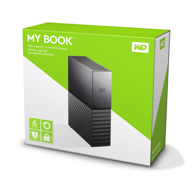Запам’ятовувальний пристрій на жорстких дисках HDD USB3 6TB EXT. WDBBGB0060HBK-EESN WDC