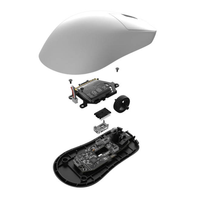 Миша ігрова бездротова Endgame Gear OP1w 4k v2, білий