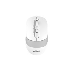 Миша бездротова безшумна Fstyler, Bluetooth / 2.4 ГГц, вбудований акумулятор, 2000 DPI, білий