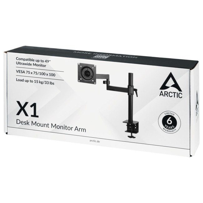 Кріплення для монітора ARM X1 AEMNT00061A ARCTIC