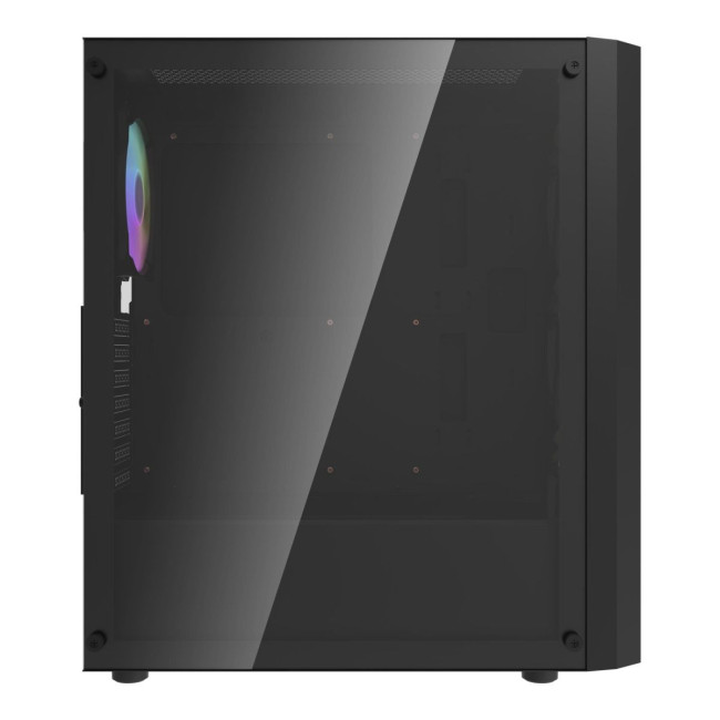 Корпус для комп'ютера DARK FLASH DK351 ATX без блока живлення, чорний