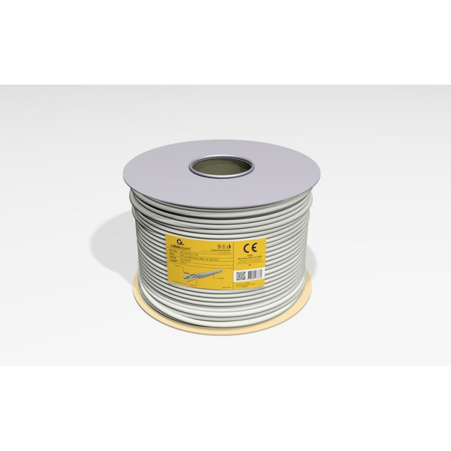 CAT5e, багатожильна, алюміній під міддю (CCA), AWG24, неекранований