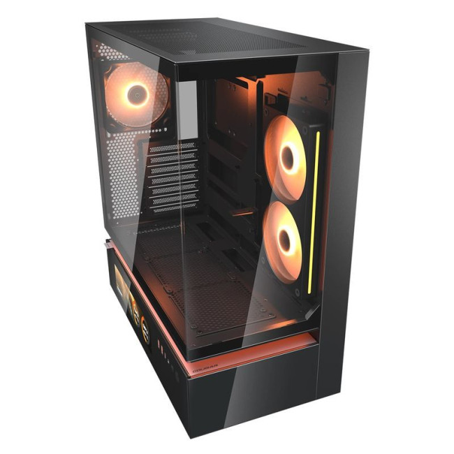 Ігровий корпус,1* Unity 240mm ARGB PWM & 1*120 mm ARGB передвстановлені, Type-C x1, USB3.0 x2, Audio x1