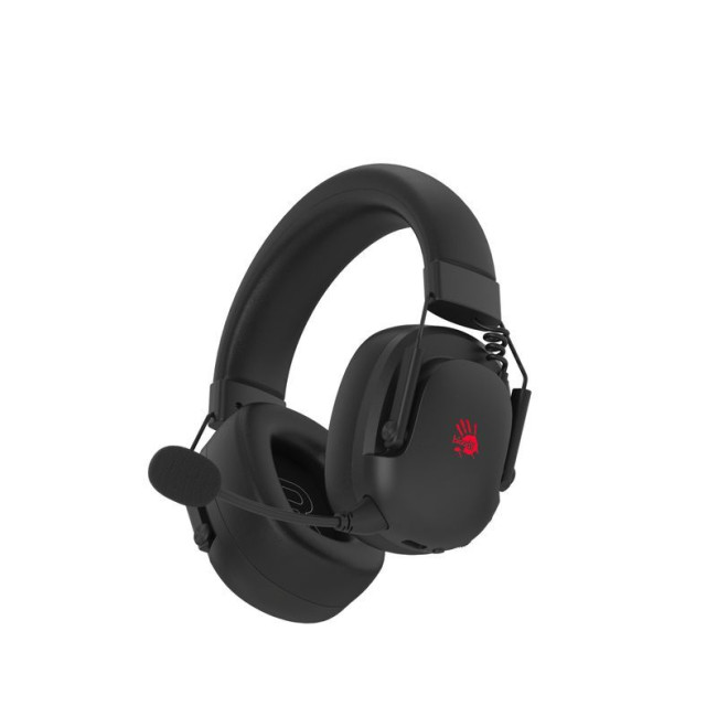 Ігрові бездротові навушники з мікрофоном, RGB підсвічування, Bluetooth + 2.4GHz + 3.5 jack