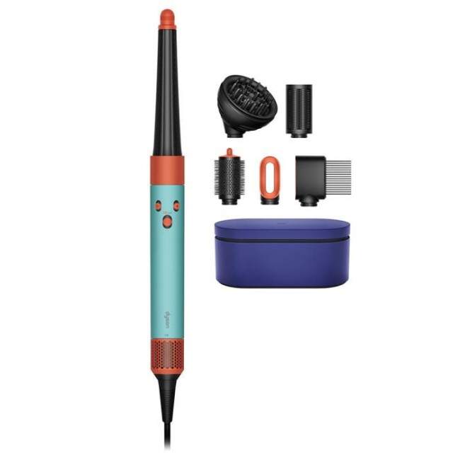 Фен Dyson HS08 Airwrap ID Curly/Coily Vinca Blue/Topaz (533759-01)