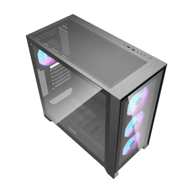 Корпус для комп'ютера DARK FLASH DRX90 GLASS ATX без блока живлення, чорний