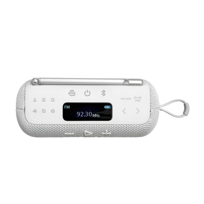 Акустична система портативна з БТ та тюнером JBL JBLTUNER3WHT