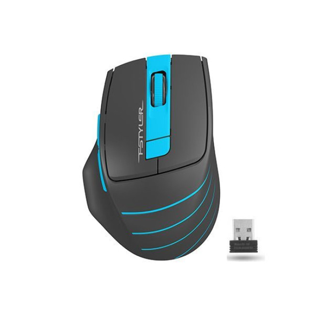 Миша бездротова A4tech Fstyler, USB, 2000 dpi, синій