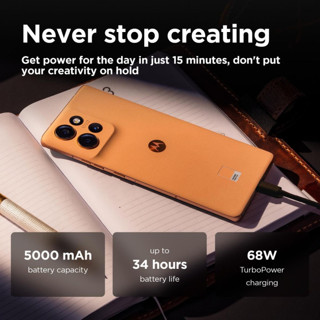Мобільний телефон EDGE 50 12/512GB PEACH FUZZ MOTOROLA