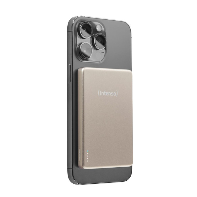 Портативний зарядний пристрій USB 5000MAH MAG CHAMPAGNE MW5000 7344021 INTENSO