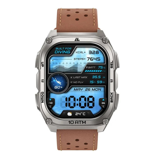 Змінний ремінець KOSPET PREMIUM ARCHLAN BROWN 22MM