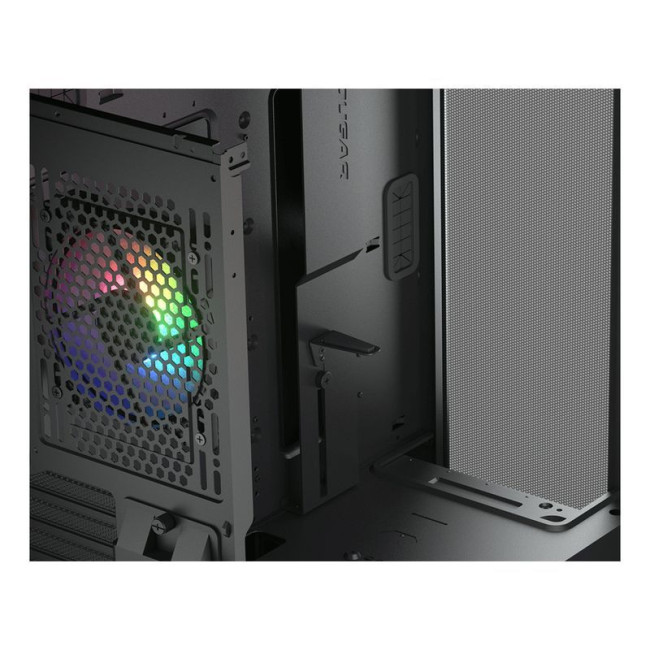 Ігровий корпус, 3*120mm ARGB, 1*120mm ARGB вентилятори передвстановлені, ATX/mATX/mini-ITX, скляне вікно
