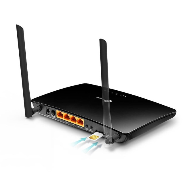 Бездротовий маршрутизатор, мережеве обладнання, 4G LTE Wi-Fi роутер, TL-MR6400