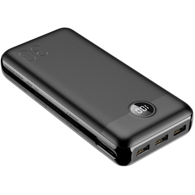 Портативний зарядний пристрій Yenkee YPB 3018 - 30000 mAh PD20W Black
