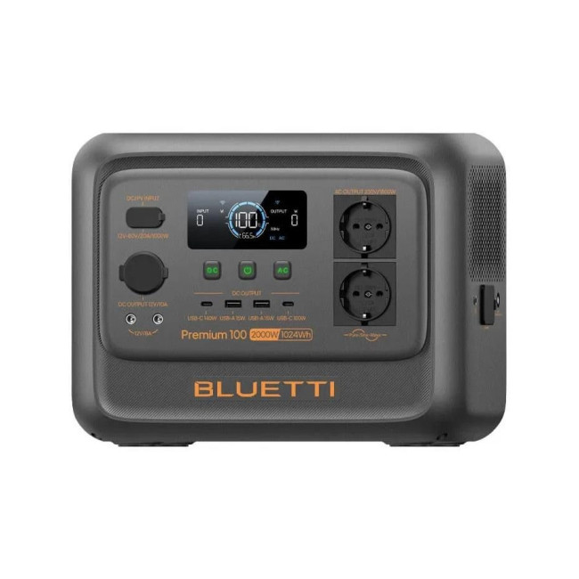 Портативна зарядна станція 2000W PREMIUM 100 V2 BLUETTI