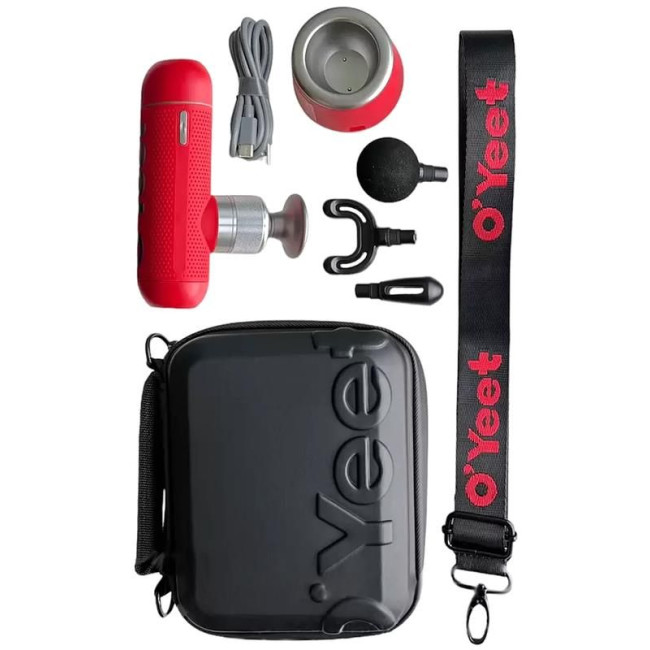 Перкусійний ручний масажер для тіла Oyeet NEX mini MG-M1 (Red)