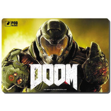 Килимок для миші ігровий, Doom, 220 х 320 мм