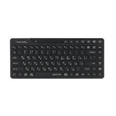 Клавіатура бездротова Fstyler, Bluetooth / 2.4 ГГц, з акумулятором, quiet key, чорний