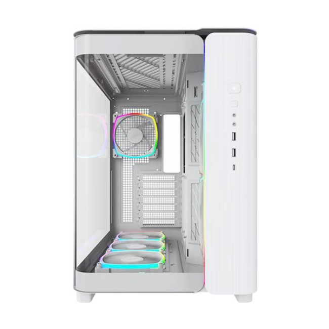 Корпус ATX W/O PSU KING 95 PRO (W) MONTECH