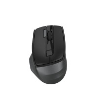 Миша бездротова безшумна Fstyler, Bluetooth / 2.4 ГГц, вбудований акумулятор, 2000DPI, сірий+чорний