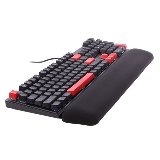 Клавіатура механічна ігрова, USB, RGB підсвічування, BLMS Red Switch, чорна