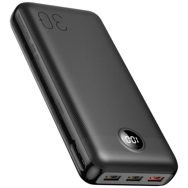 Портативний зарядний пристрій Yenkee YPB 3018 - 30000 mAh PD20W Black