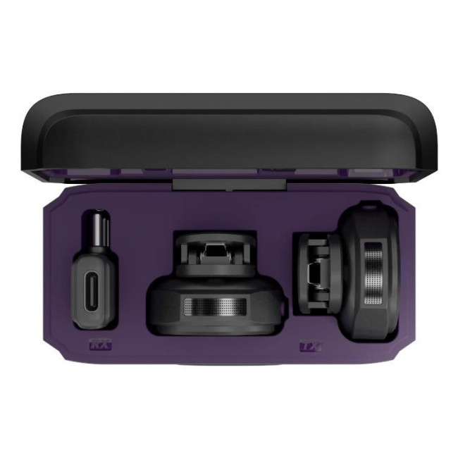 Мікрофон петличний бездротовий Streamplify MIC GO-48-WL, чорний