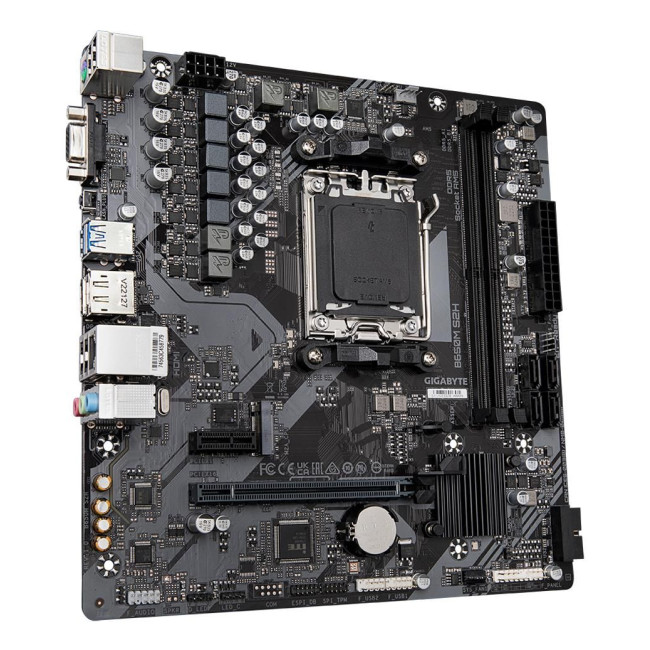 Материнська плата AMD B650 SAM5 MATX B650M S2H 1.4 GIGABYTE