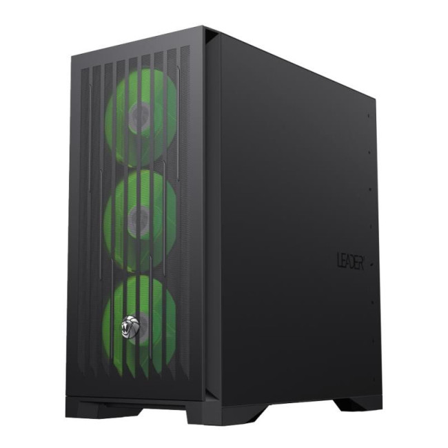 Корпус для комп'ютера ATX W/O PSU LEADER 2 BK GAMEMAX