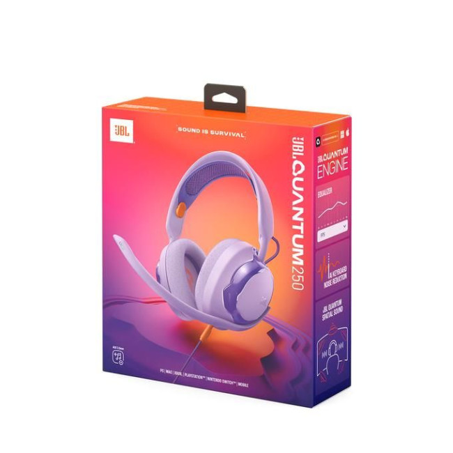 Навушники JBL JBLQTUM250PUR