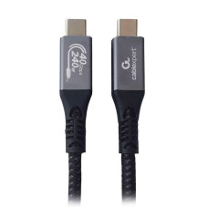 Кабель USB4 40Gbps, 240W(48V5A), 8K60Hz, C-тато/C-тато, 1,5 м, преміум