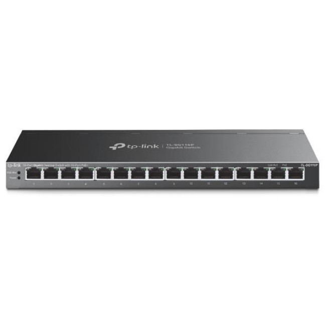 Настільний комутатор, TL-SG116P TP-LINK
