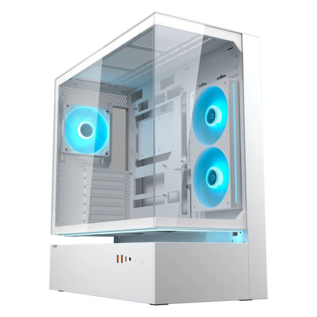 Ігровий корпус, 3*120 mm ARGB передвстановлені, Type-C x1, USB3.0 x2, Audio x1