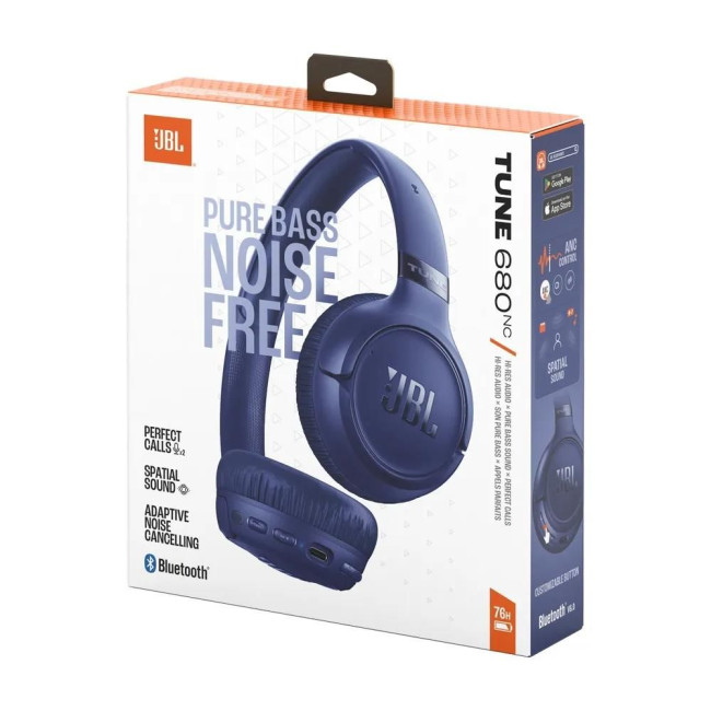 Навушники з БТ JBL JBLT680NCBLU