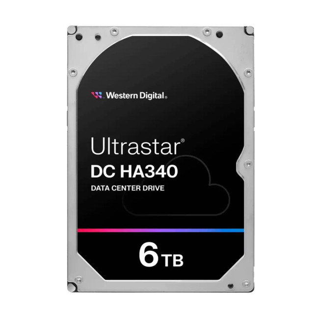 Запам’ятовувальний пристрій на жорстких дисках (HDD) SATA 6TB 7200RPM 256MB DC HA340 0B47077 WD