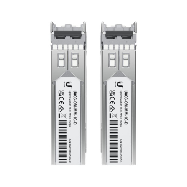 Мережевий адаптер Ethernet (SFP-модуль) UACC-OM-MM-1G-D-2 UBIQUITI