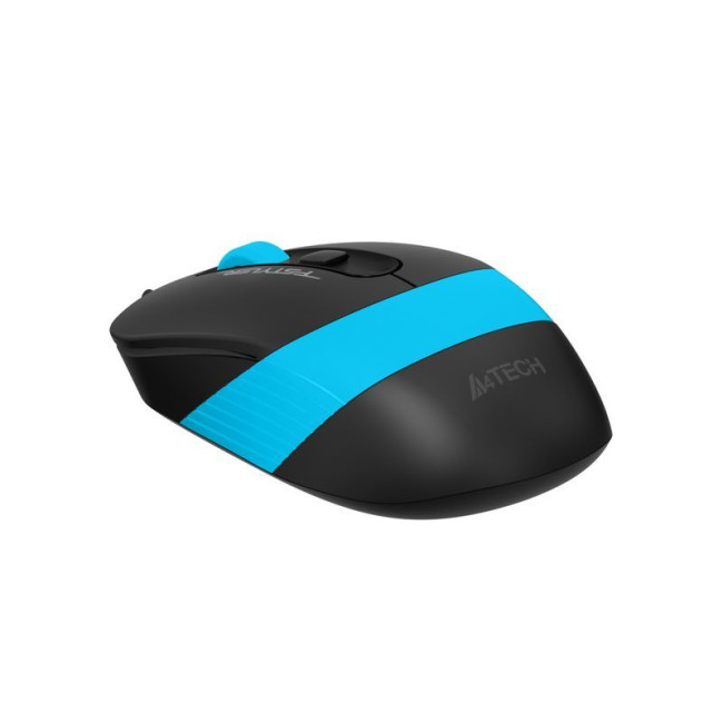 Миша дротова безшумна Fstyler, USB, 1600 dpi, синій