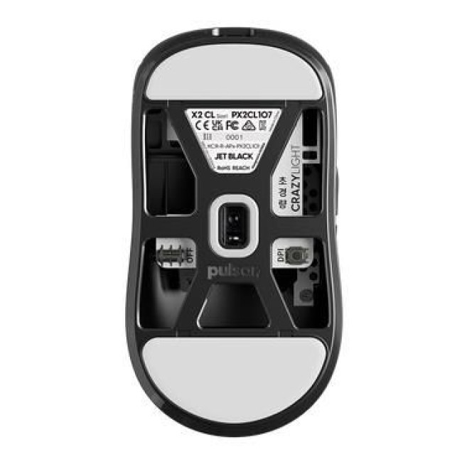 Миша бездротова PULSAR X2 CrazyLight (PX2CL107), чорний