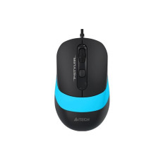 Миша дротова Fstyler, USB, 1600 dpi, чорний + синій