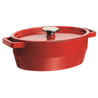 Каструля Pyrex Slow Cook red, (6 л)
