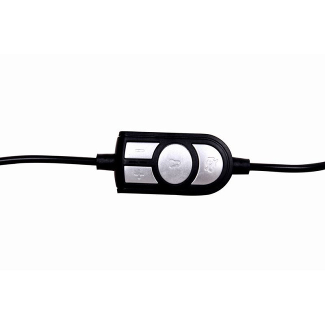 USB навушники з мікрофоном, регулятор гучності, поворотний мікрофон
