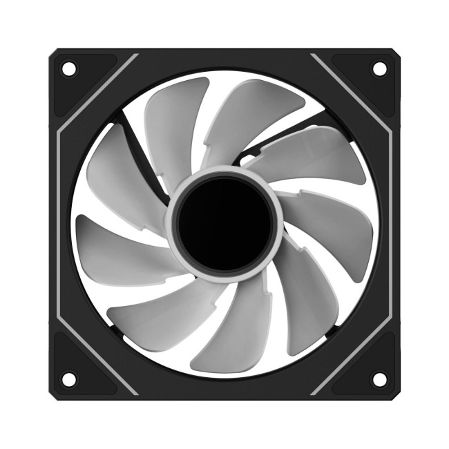 Корпусний вентилятор 120MM GAMMA F12 BK ARGB REVERSE BLADE (GAMMA-F12-BK1AM01X-GL) OCYPUS