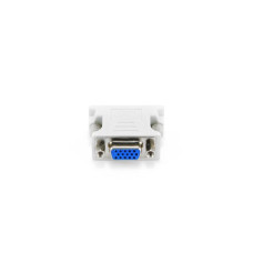 Адаптер DVI (24+5 пін)/VGA, M/F HD (3 ряди)